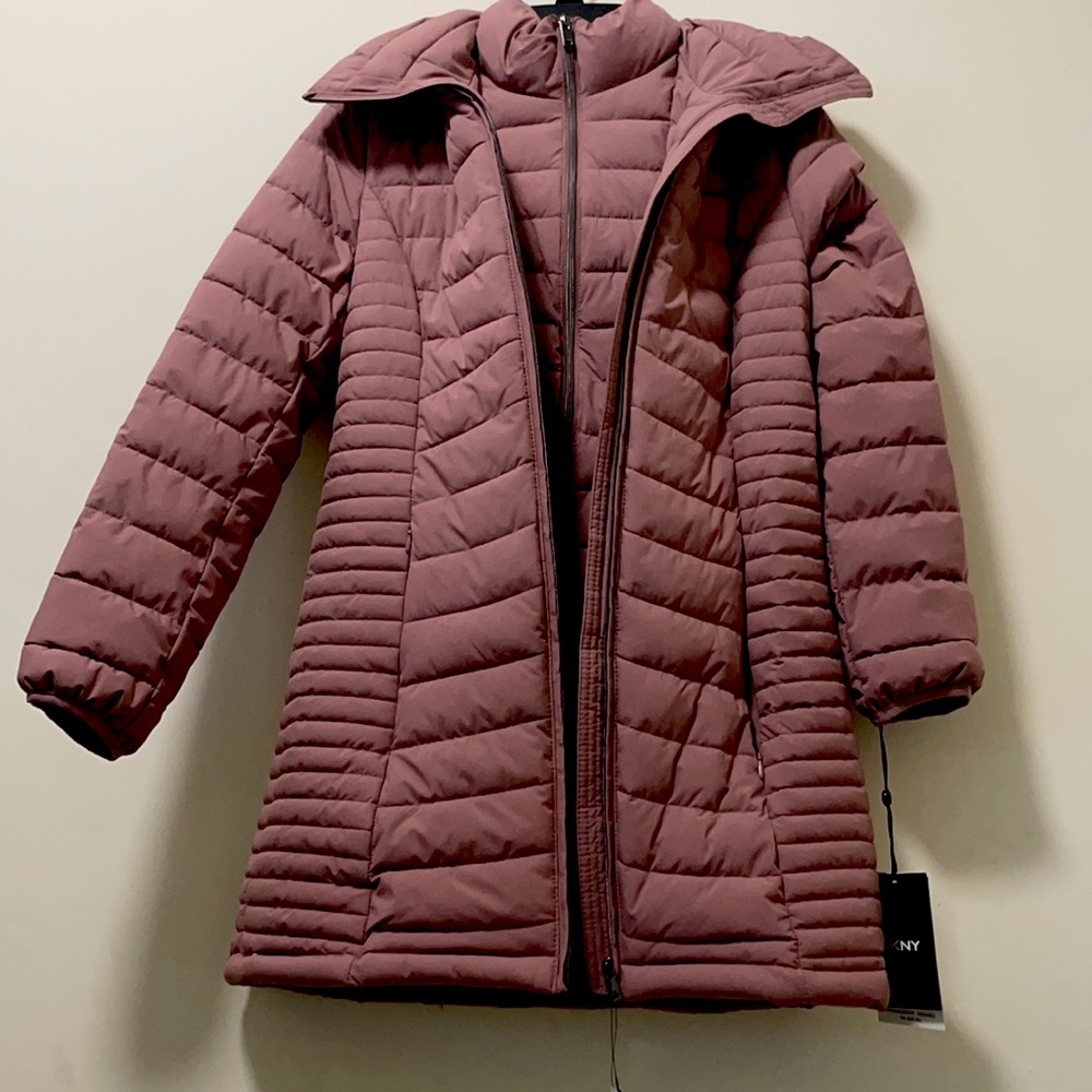 Jacket, pink, perfect for the winter